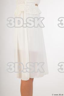 Leg white dress of Leah 0007